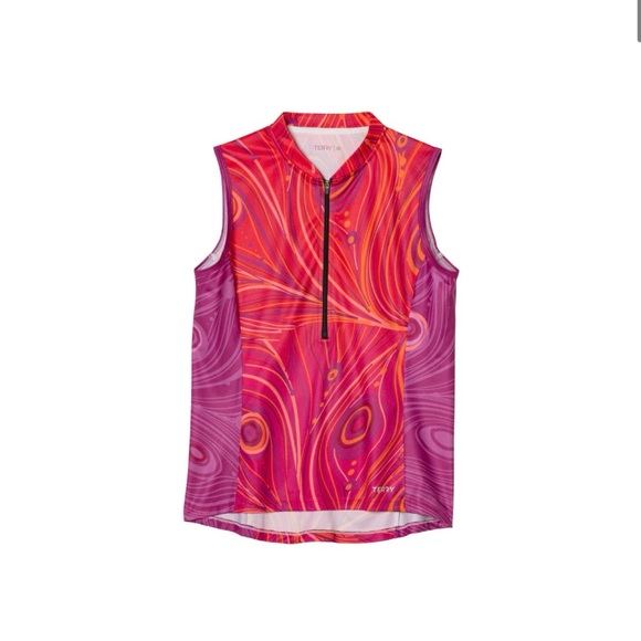 TERRY Tops - Terry Breakaway Mesh Sleeveless Bike Jersey L